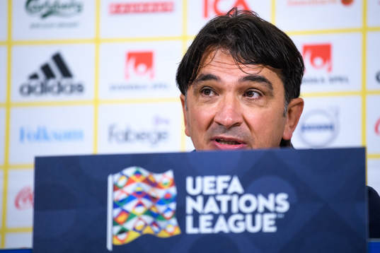 Head coach Zlatko Dalic of Croatia