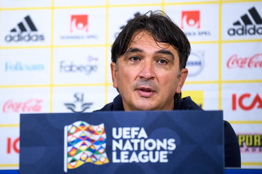 Head coach Zlatko Dalic of Croatia