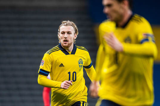 Emil Forsberg of Sweden