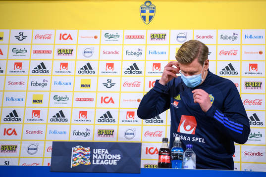Head coach Peter Wettergren of Sweden