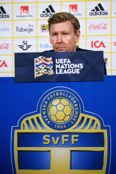Head coach Peter Wettergren of Sweden