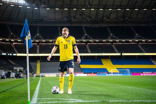 Dejan Kulusevski of Sweden