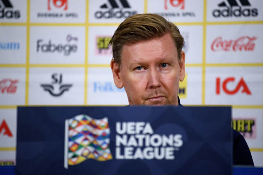 Head coach Peter Wettergren of Sweden