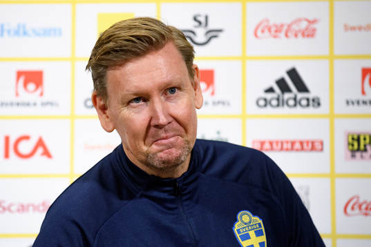Head coach Peter Wettergren of Sweden