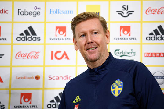 Head coach Peter Wettergren of Sweden