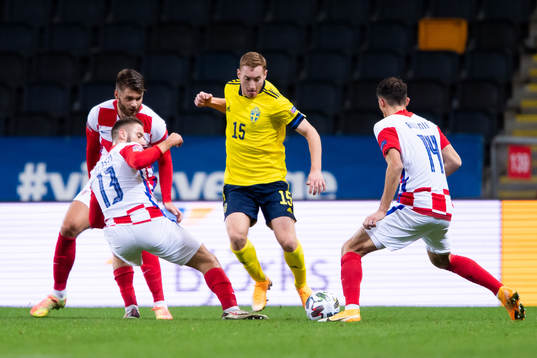 Dejan Kulusevski of Sweden