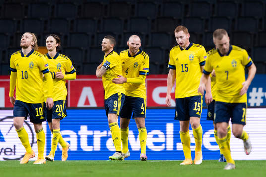 Marcus Danielson of Sweden celebrates
