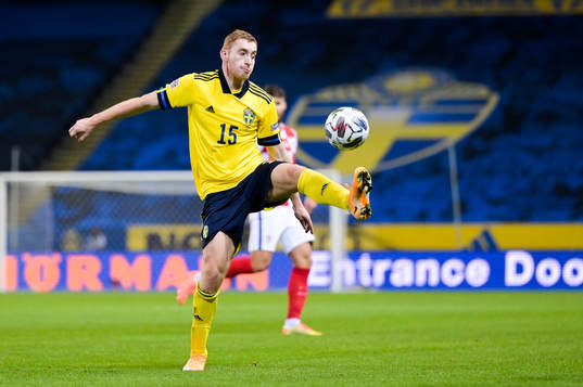 Dejan Kulusevski of Sweden