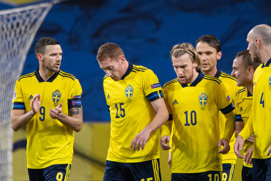 Marcus Berg, Dejan Kulusevski, Emil Forsberg, Albin Ekdal,