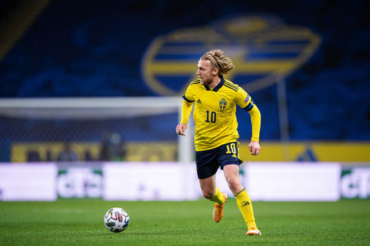 Emil Forsberg of Sweden