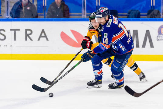 Luleås Juhani Tyrväinen och Växjös Emil Pettersson