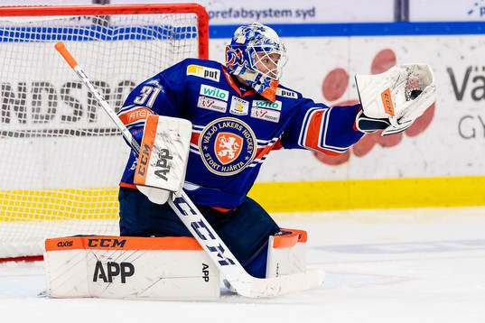 Växjös målvakt Erik Källgren