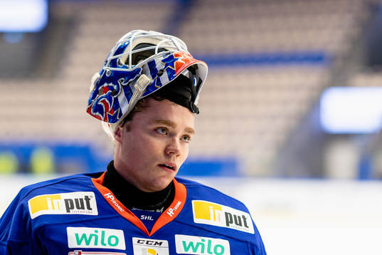 Växjös målvakt Erik Källgren