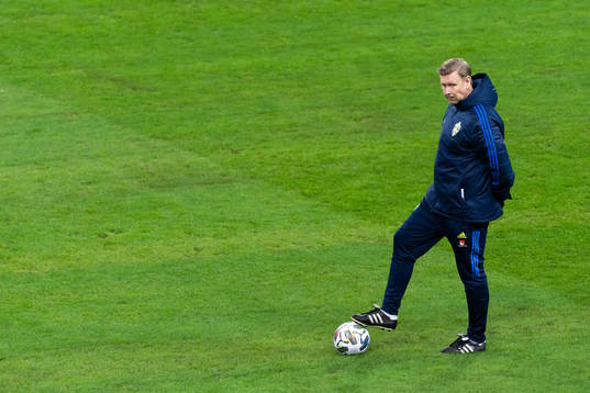 Peter Wettergren, head coach of Sweden