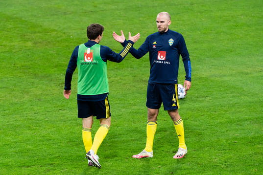 Victor Nilsson Lindelöf and Marcus Danielson of Sweden