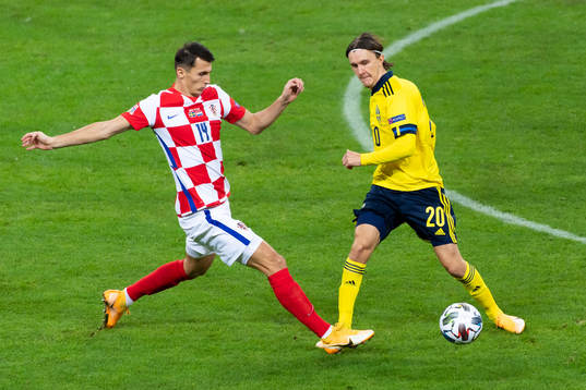 Ante Budimir of Croatia and Kristoffer Olsson of Sweden
