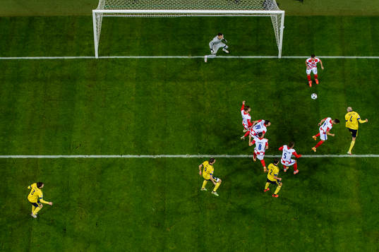 Marcus Danielson of Sweden scores 2-0