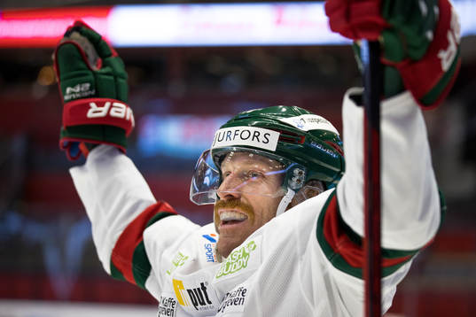 Frölundas Jens Olsson jublar