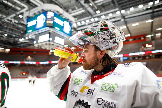 Frölundas målvakt Niklas Rubin