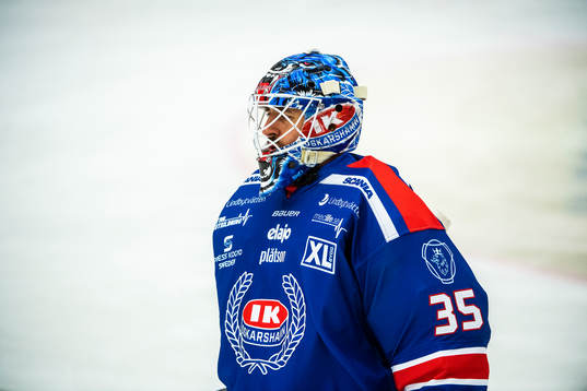 Oskarshamns målvakt Joe Cannata