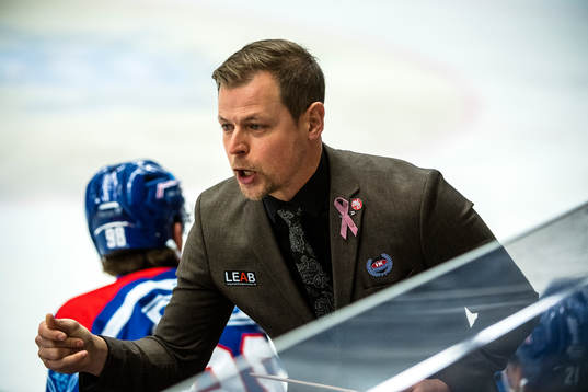 Oskarshamns tränare Martin Filander