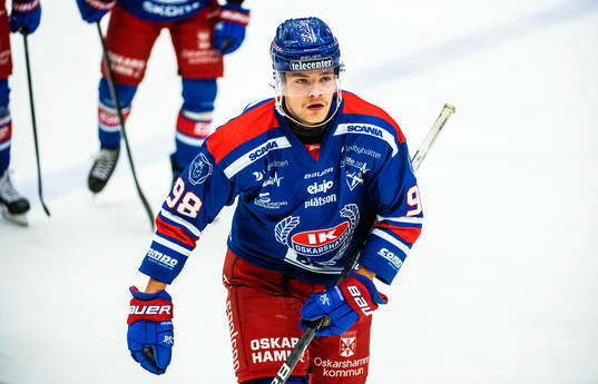 Oskarshamns Oliver Larsen jublar