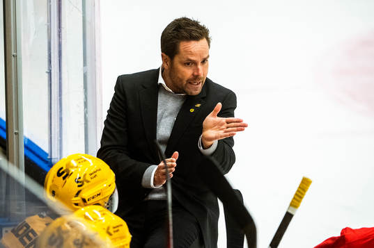 Skellefteås assisterande tränare Stefan Hedlund