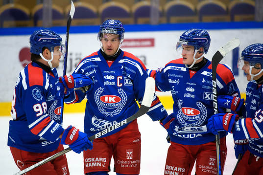 Oskarshamns Jonas Engström jublar