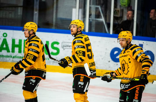 Skellefteås Jesper Frödén och Arvid Lundberg deppar