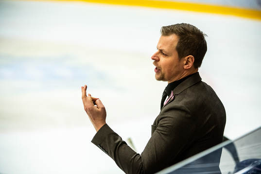 Oskarshamns tränare Martin Filander