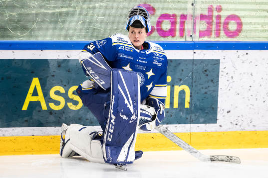 Leksands målvakt Julia Åberg