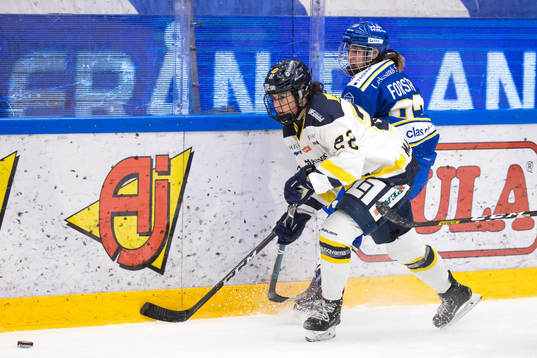 s Kennedy Marchment och Leksands Sarah Foster