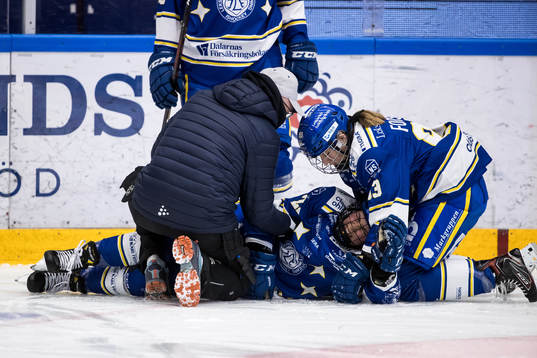 Leksands Dominique Rüegg skadad
