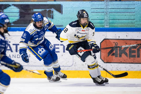 Leksands Ella Albinsson och HV71s Mira Markström