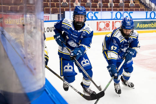 Leksands Agnez Svensson och Leksands Abigael Thiessen