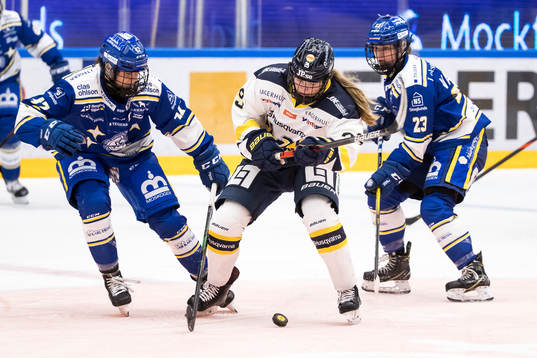 Leksands Abigael Thiessen och HV71s Felizia
