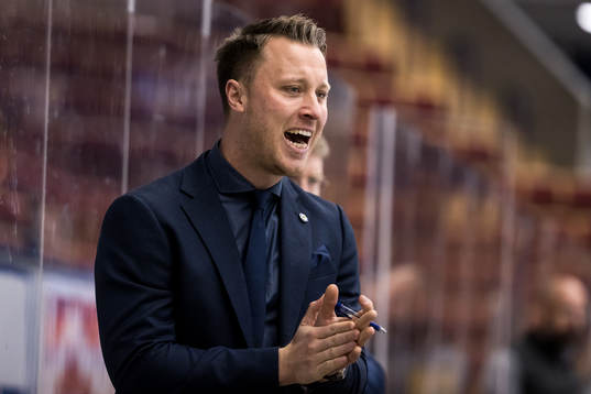 HV71s tränare Joakim Engström