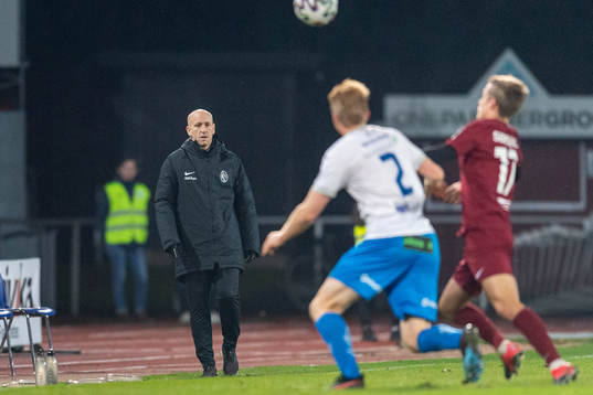 Landskronas tränare Billy Magnusson