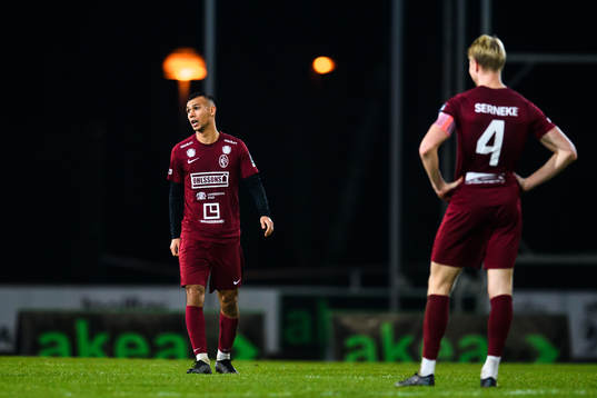Landskronas Sumar Almadjed och Viktor Wihlstrand deppar
