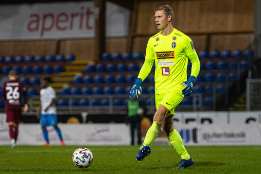 Landskronas målvakt Philip Mårtensson