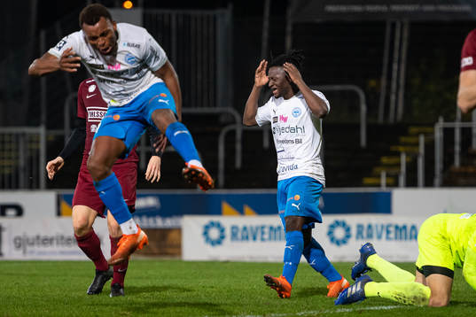 Värnamos Michael Kargbo deppar