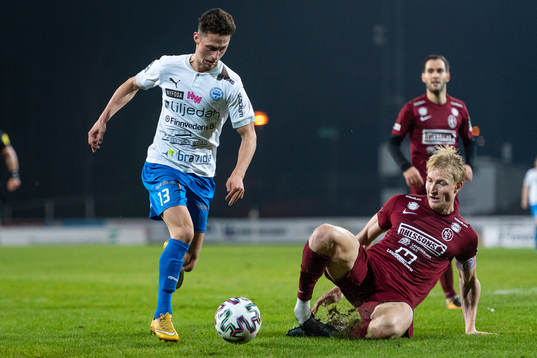 Värnamos Joel Stevens mot Landskronas Viktor Wihlstrand
