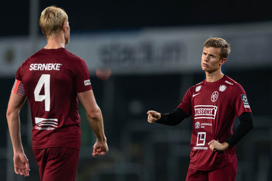Landskronas Viktor Wihlstrand och Oscar Petersson
