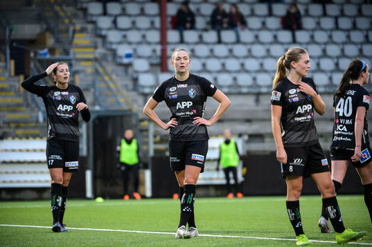 Växjös Nellie Karlsson, Jennie Nordin och Emelie