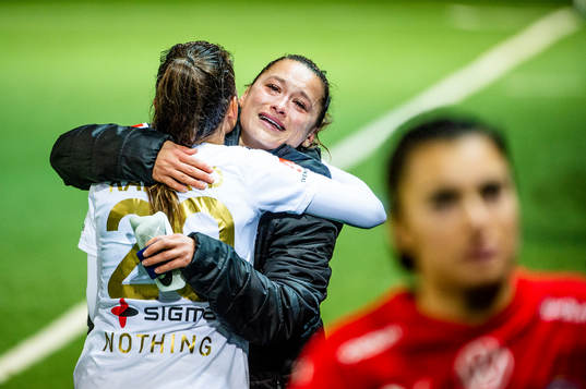 Rosengårds Johanna Rytting Kaneryd och Alexandra Lowe