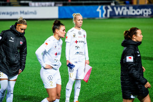 Rosengårds Caroline Seger deppar