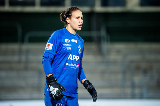 Växjös målvakt Katlynn Fraine