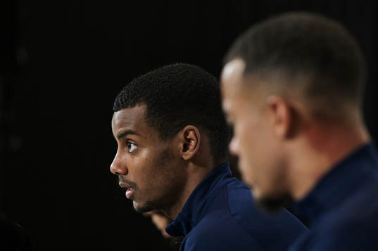 Alexander Isak of the Swedish national football team