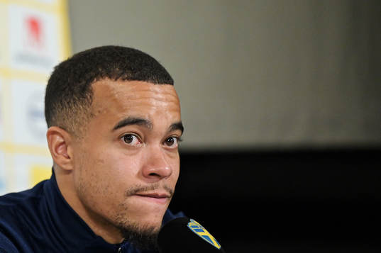 Robin Quaison of the Swedish national football team