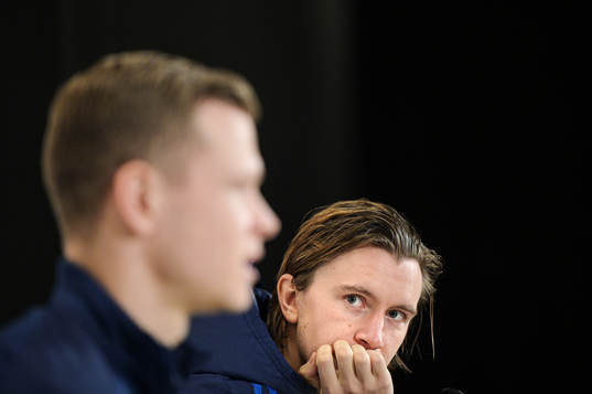 Kristoffer Olsson of the Swedish national football team